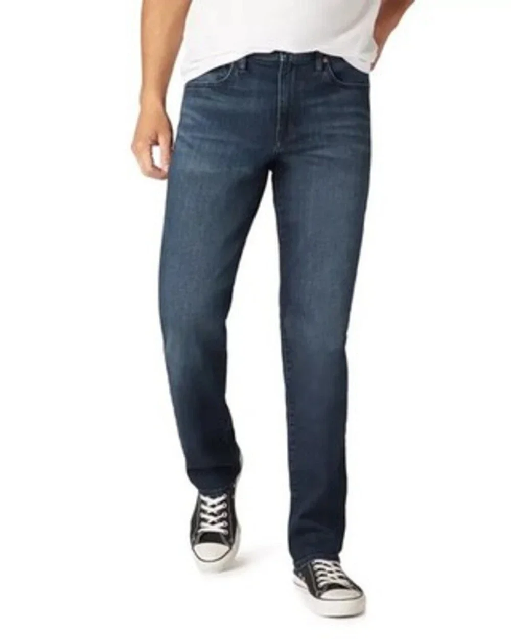 Joe's Jeans The Classic Straight Leg Jeans Men's 34 Gard Blue Denim Button Zip